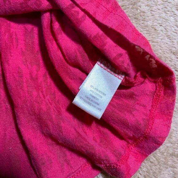 Self Esteem Sz 1XL Pink Shirt Truth Love Heart Wings Digger (C) - Picture 10 of 11